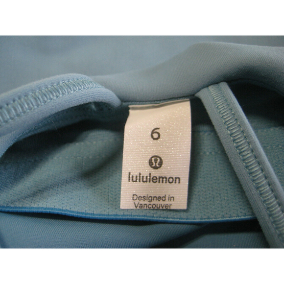 LULULEMON Womens' Light Blue Tank Top Size 6 - Picture 4 of 5